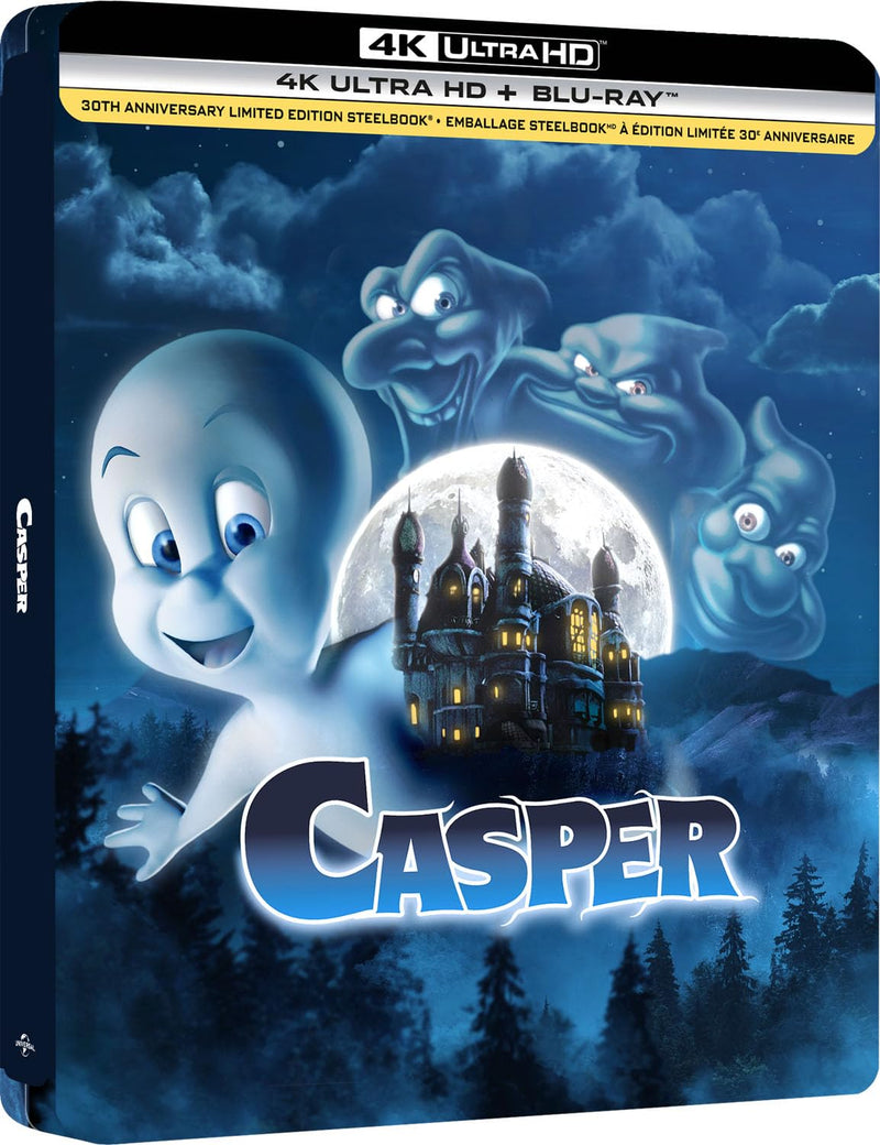 Casper: 30th Anniversary Limited Edition [Steelbook] - 4K/Blu-Ray