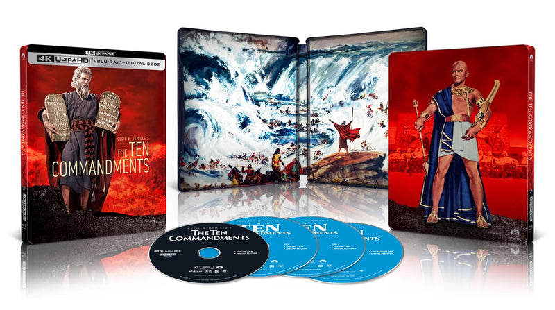 The Ten Commandments (Steelbook) - 4K