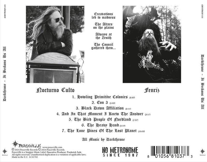 Darkthrone / It Beckons Us All - CD