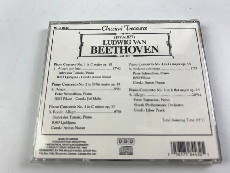 Beethoven: Piano Concertos No.1-5