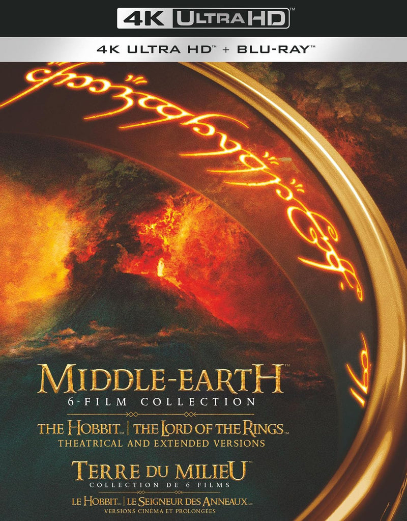 Middle-Earth 6-Film Collection (Extended & Theatrical) - 4k/Blu-Ray