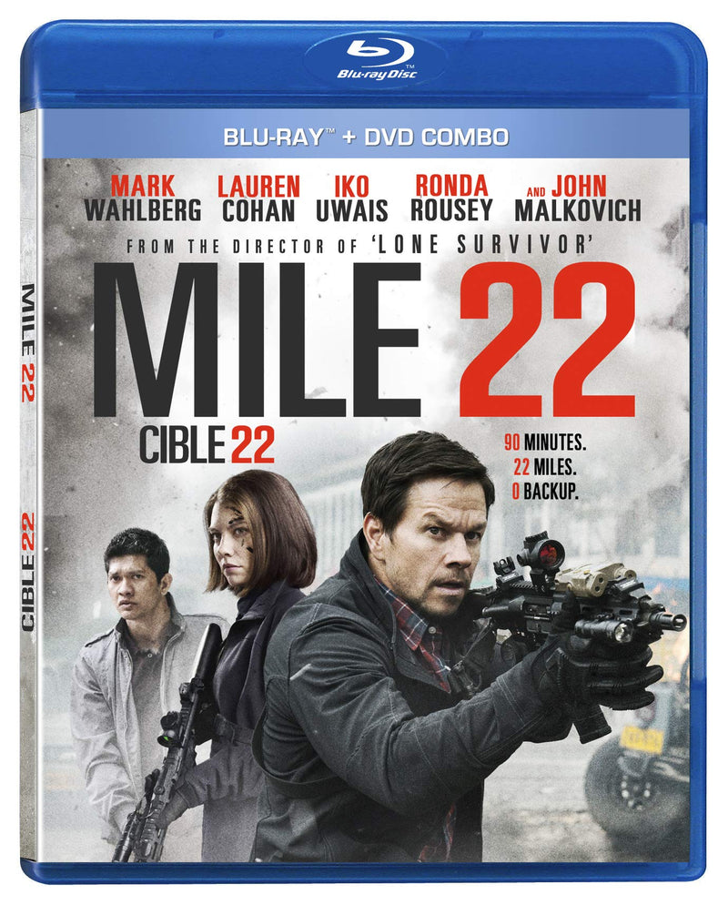 Mile 22 [Bluray + DVD]