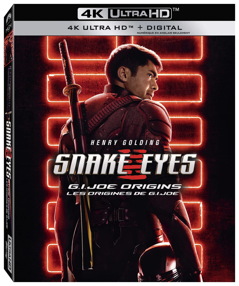 Snake Eyes: G.I. Joe Origins [4K UHD + Digital Copy] (Bilingual)