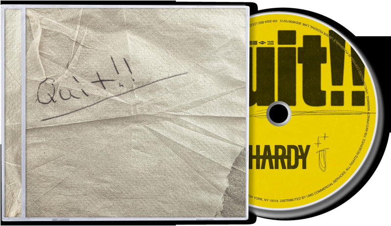 Hardy / Quit!! - CD