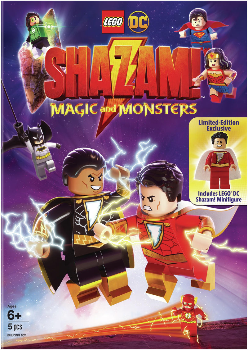 LEGO DC Shazam: Magic and Monsters (w/Figurine/DVD)