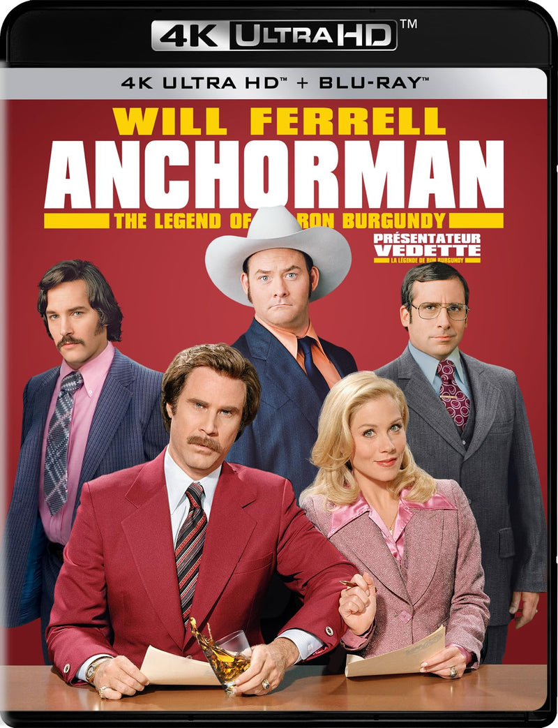 Anchorman: The Legend of Ron Burgundy - 4K/Blu-Ray