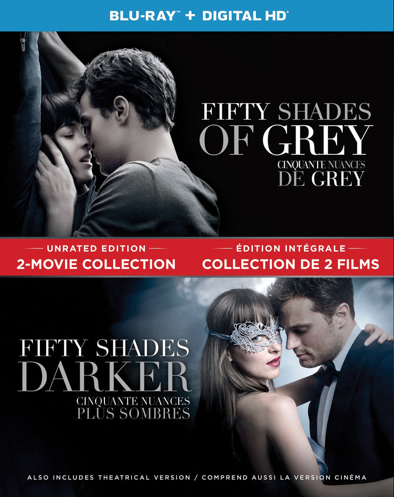 Fifty Shades: 2-Movie Collection - Unrated Edition (Blu-ray + Digital HD) (Sous-titres français)