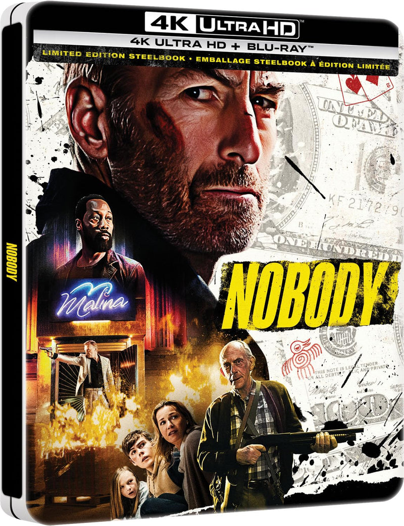 Nobody: Limited Edition Steelbook - 4K/Blu-Ray