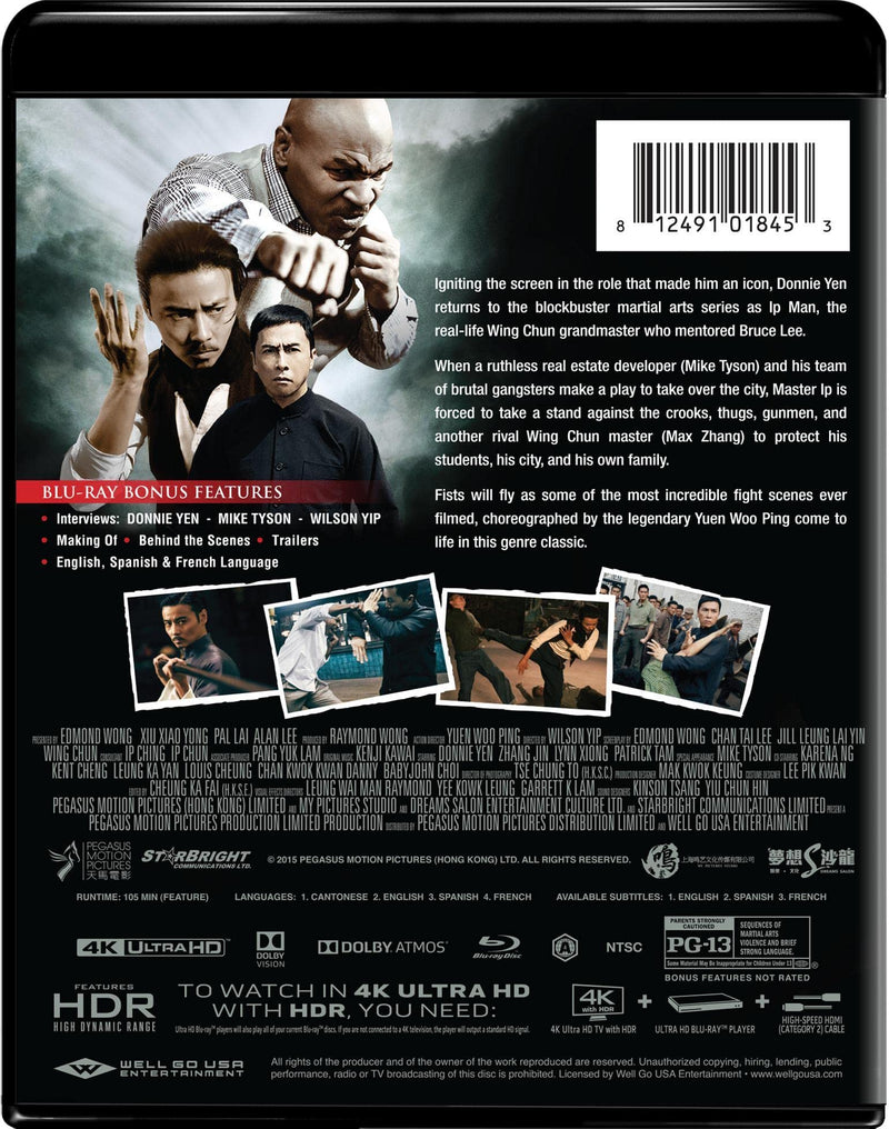 Ip Man 3 - 4K/Blu-Ray