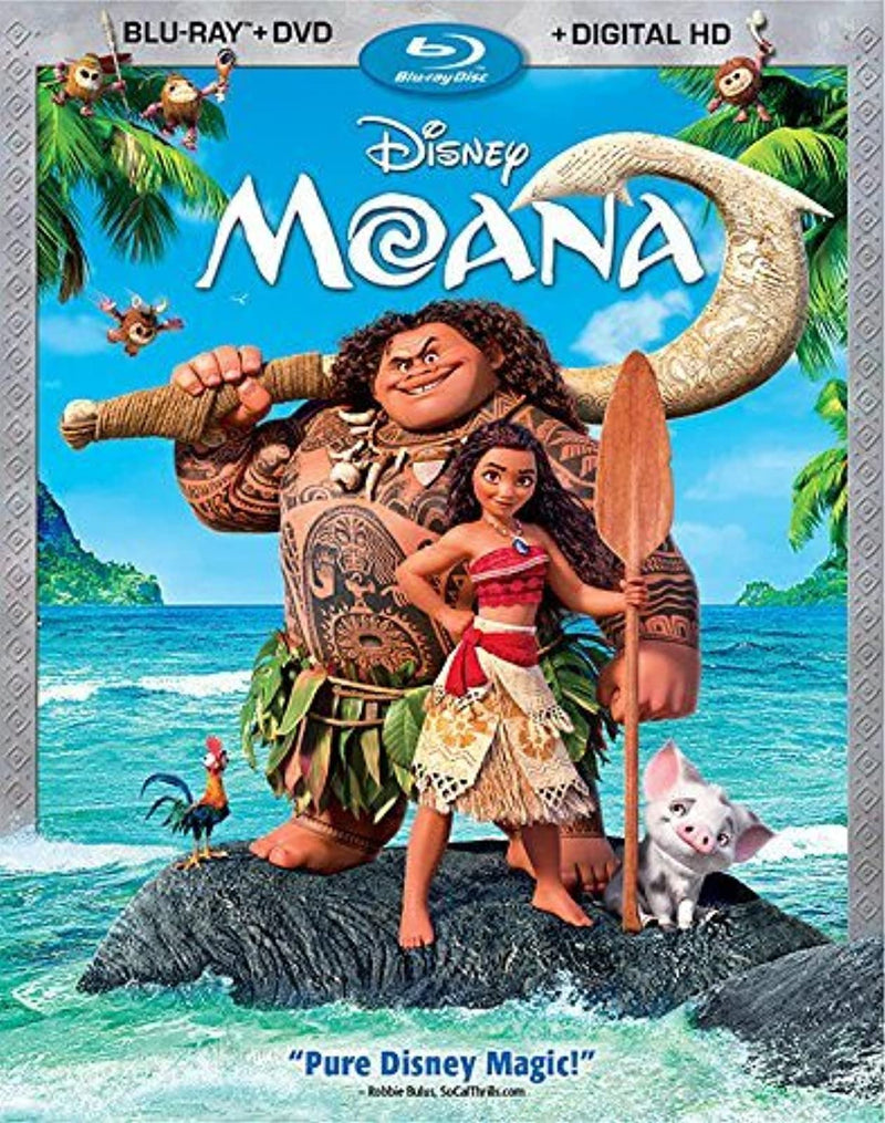 Moana - Blu-Ray/DVD (Used)