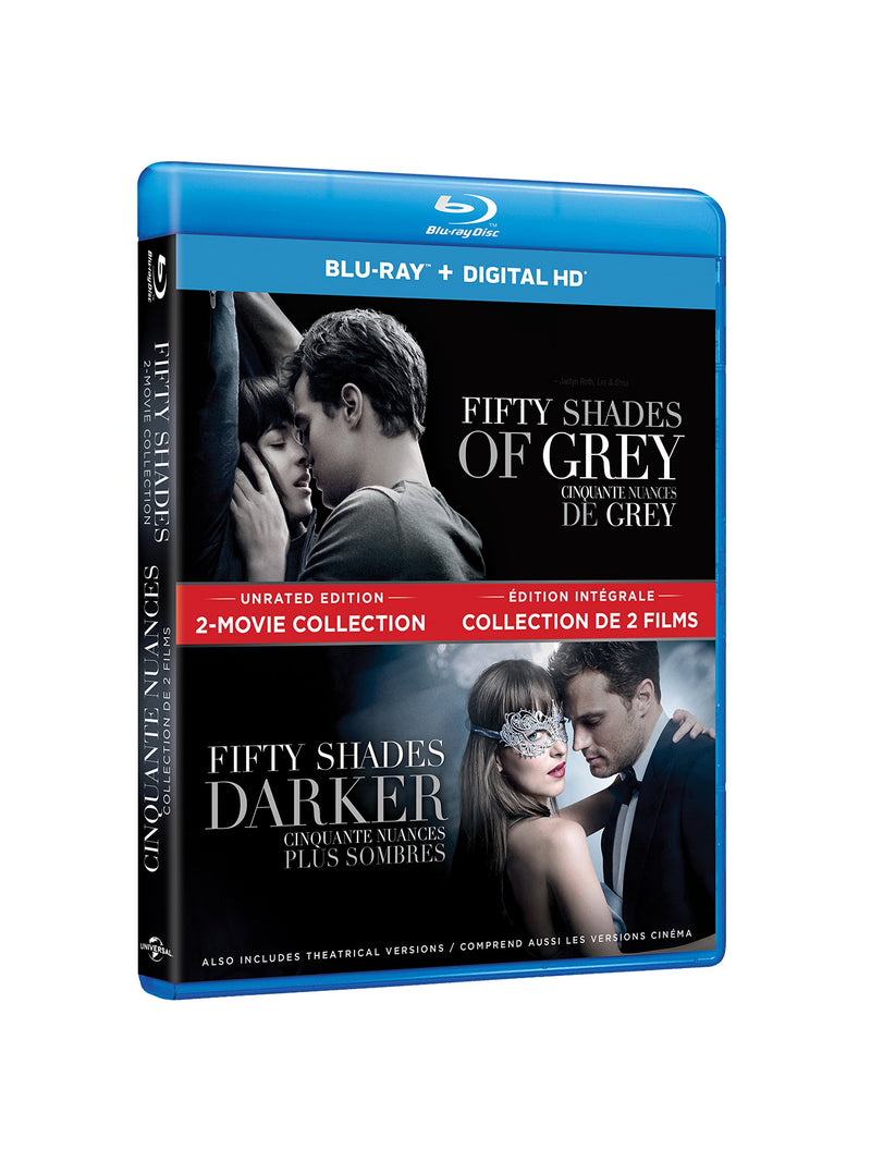 Fifty Shades: 2-Movie Collection - Unrated Edition (Blu-ray + Digital HD) (Sous-titres français)