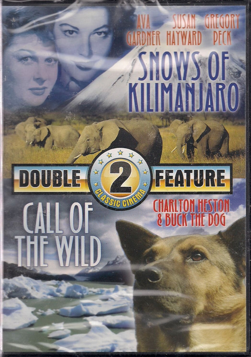 Snows of Kilimanjaro & Call of the Wild Double Feature DVD