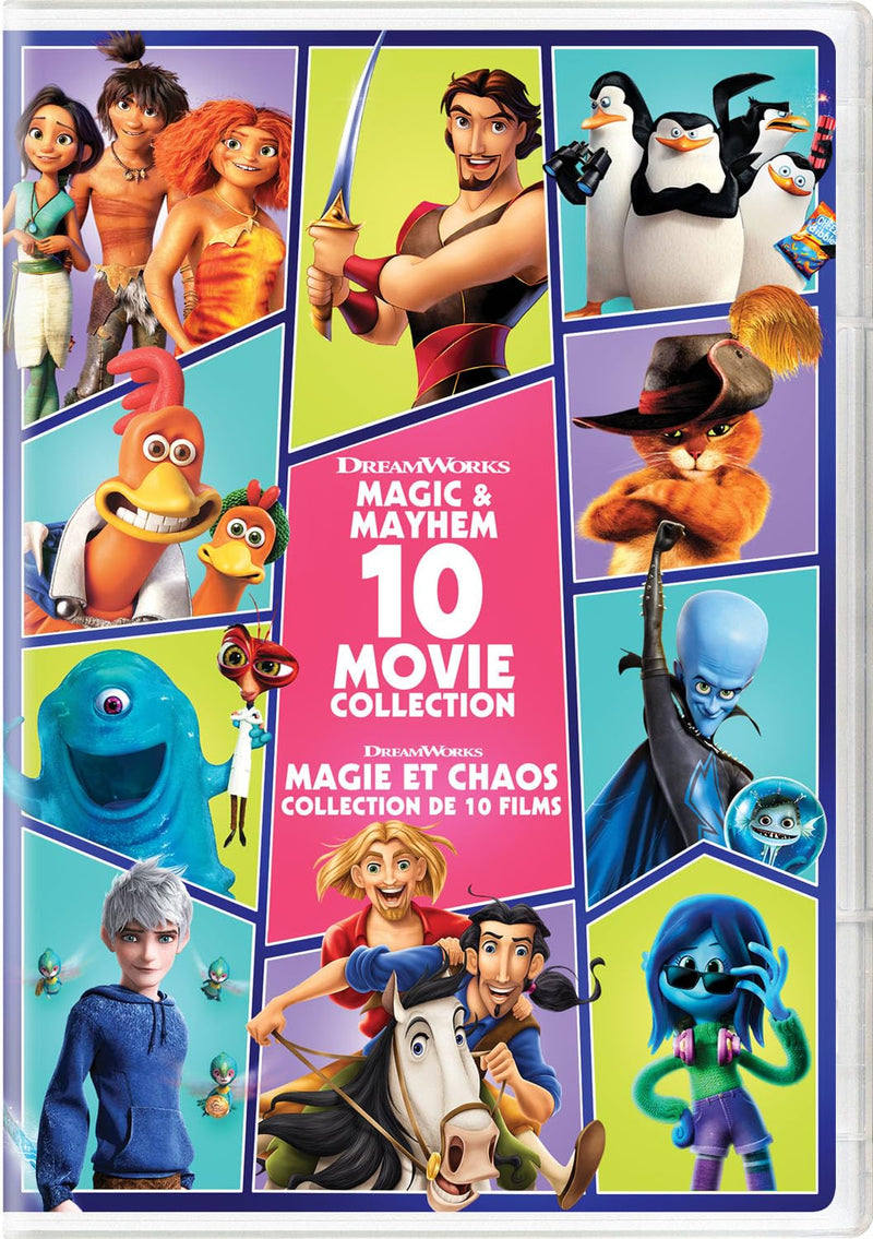 Dreamworks Magic & Mayhem 10-Movie Collection - DVD – ID Shop.ca