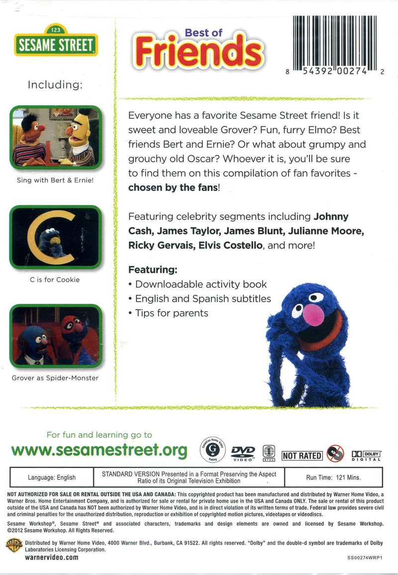 Sesame Street: Best of Friends [Import]