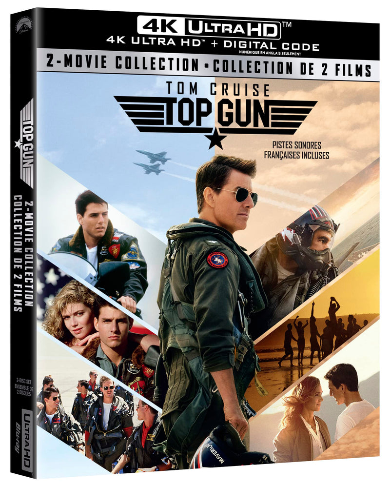 Top Gun 2-Movie Collection [4K UHD + Digital Copy] (Bilingual)