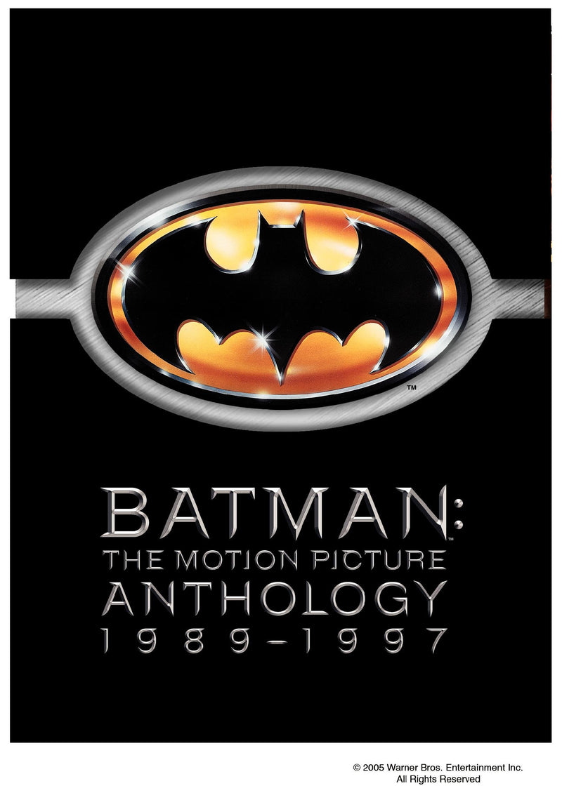 Batman: The Motion Picture Anthology 1989-1997 (Batman / Batman Returns / Batman Forever / Batman & Robin) (8 DVDs)