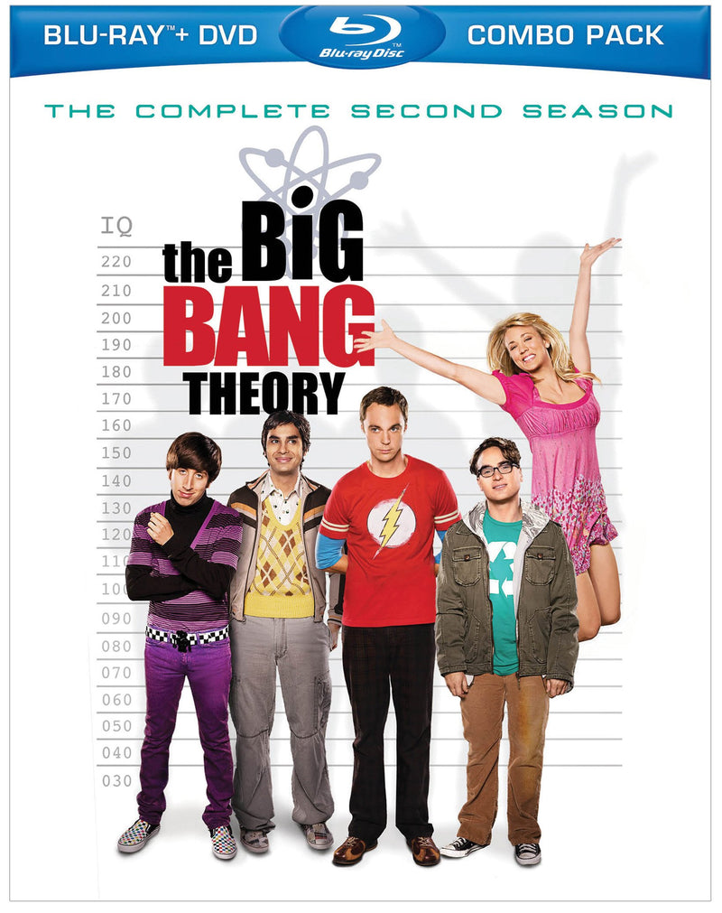 The Big Bang Theory: The Complete Second Season [Blu-ray + DVD]