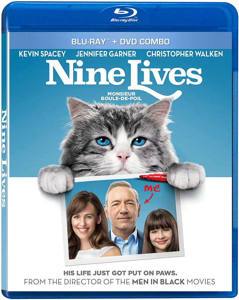 Nine Lives - Blu-Ray/DVD (Used)