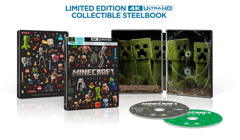 A Minecraft Movie [Steelbook] - 4K/Blu-Ray