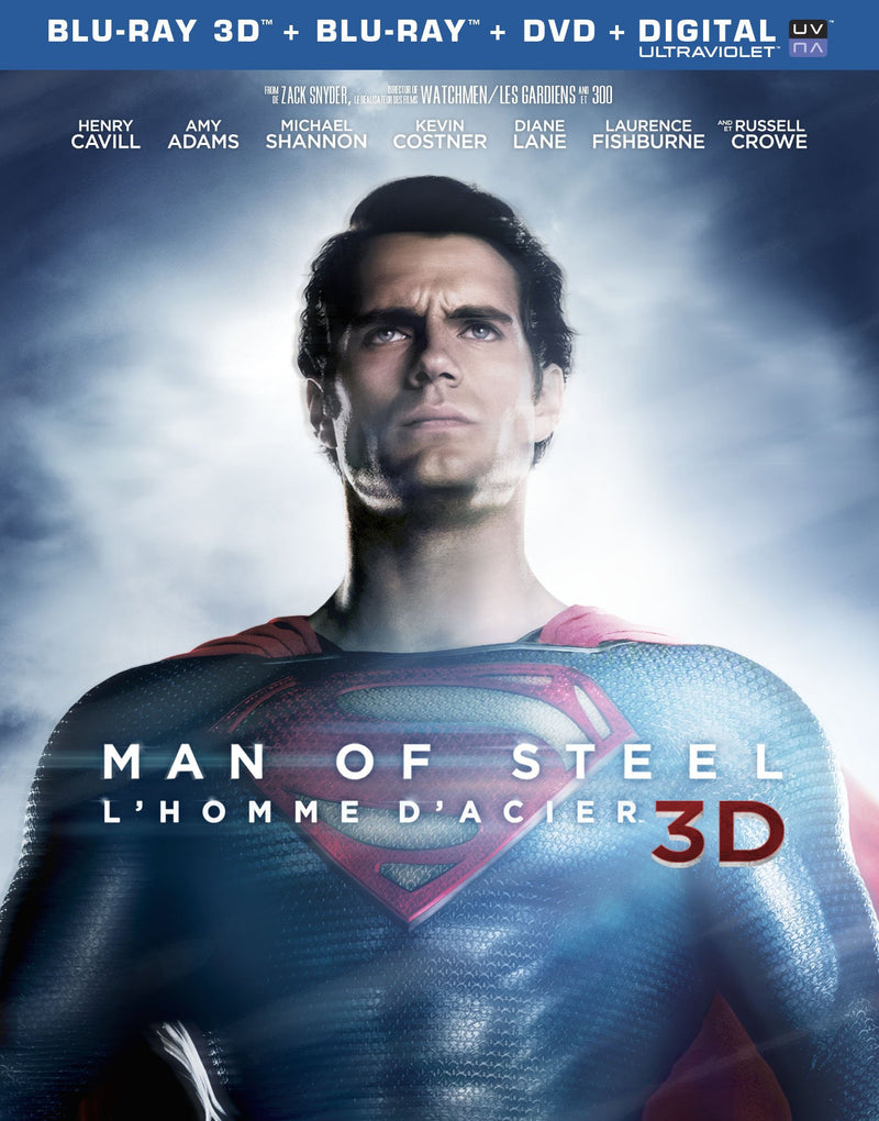 Man of Steel [Blu-ray 3D + Blu-ray] (Bilingual)