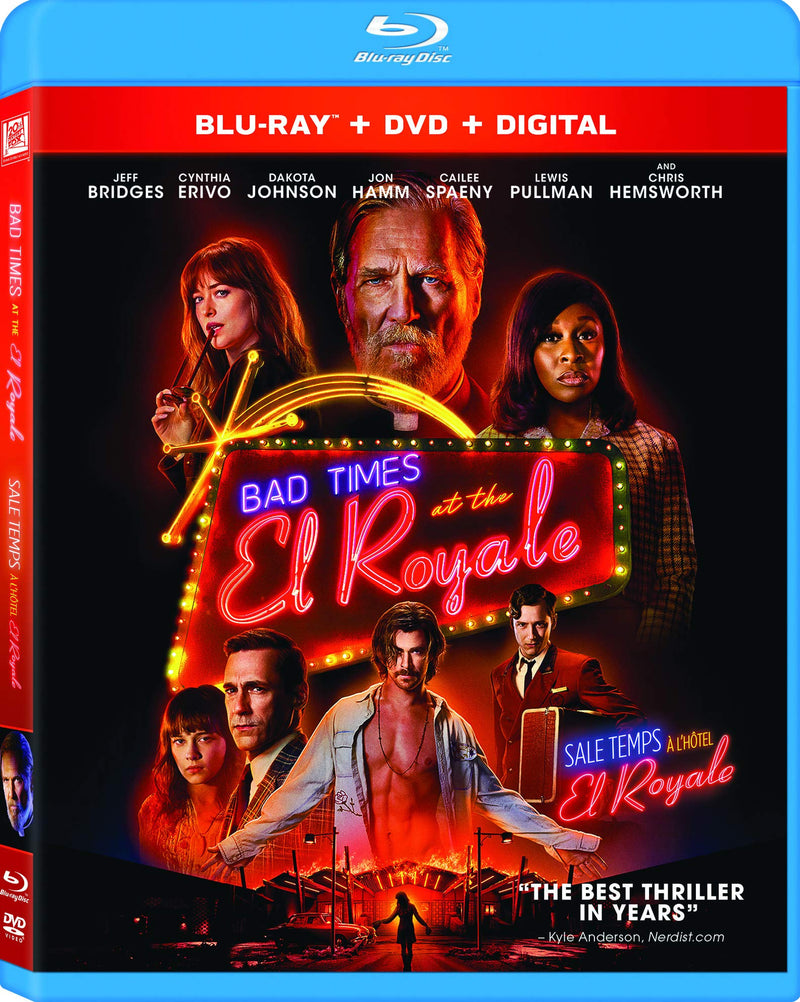 Bad Times at the El Royale (Bilingual) [Blu-ray + DVD + Digital Copy]