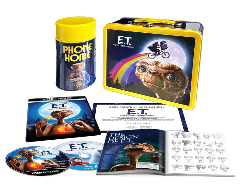 E.T. The Extra-Terrestrial: 40th Anniversary Limited Edition Gift Set - 4K/Blu-Ray