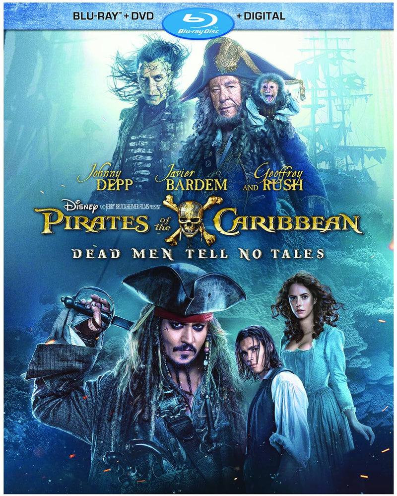 Pirates of the Caribbean: Dead Men Tell No Tales - Blu-Ray/DVD (Used)