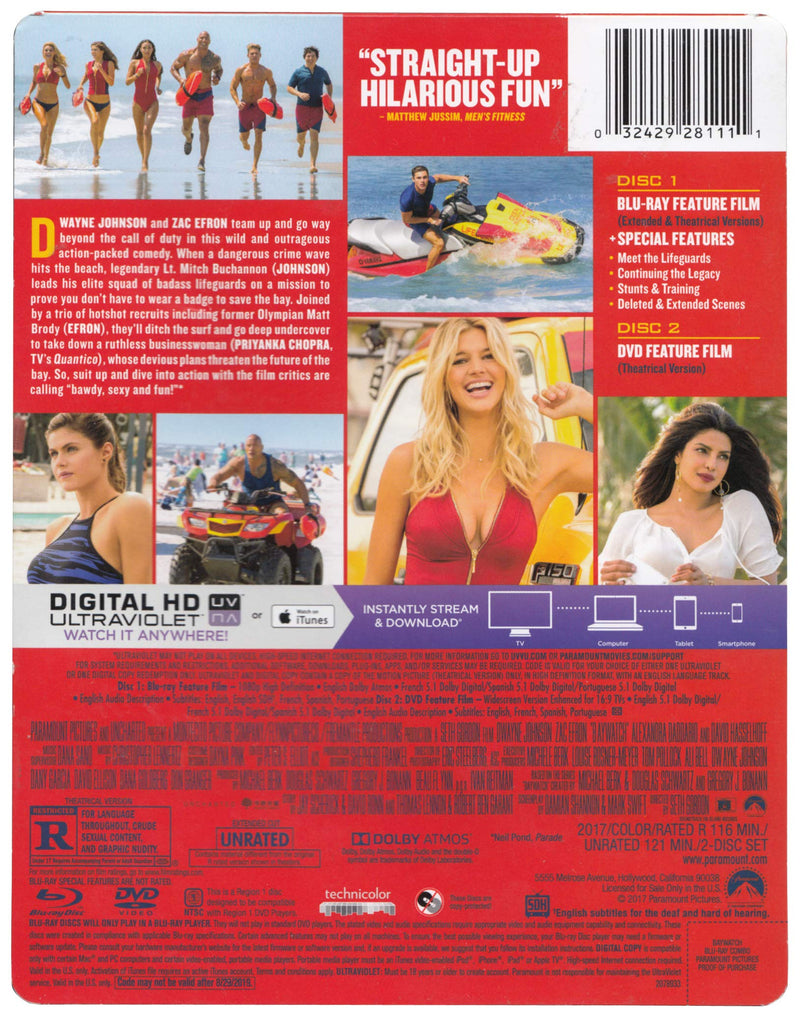 Baywatch Target Exclusive [Blu-ray]