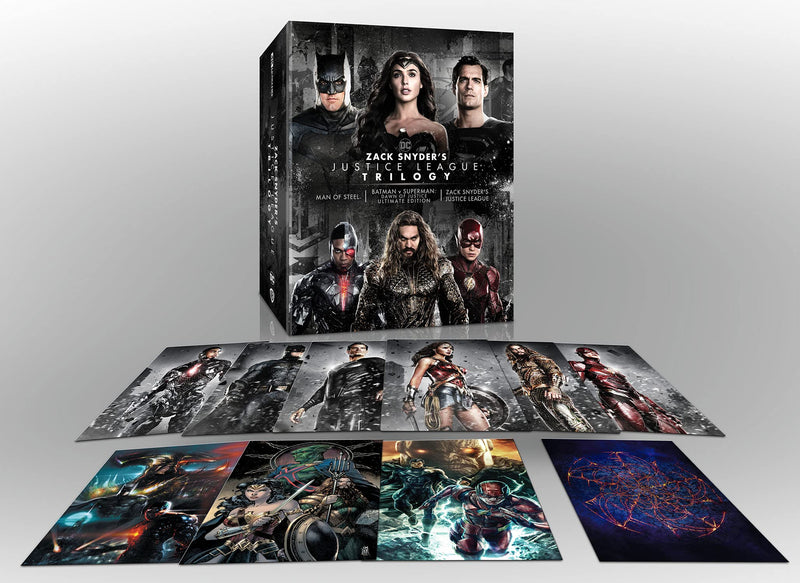 Zack Snyder’s Justice League Trilogy (Man Of Steel / Batman V Superman / Justice League) - 4K