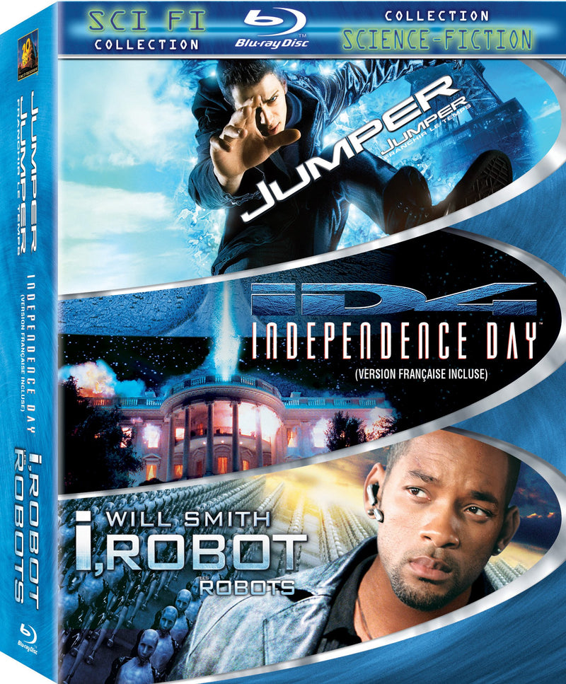 Sci Fi Collection (Jumper/Independence Day/I, Robot) [Blu-ray]