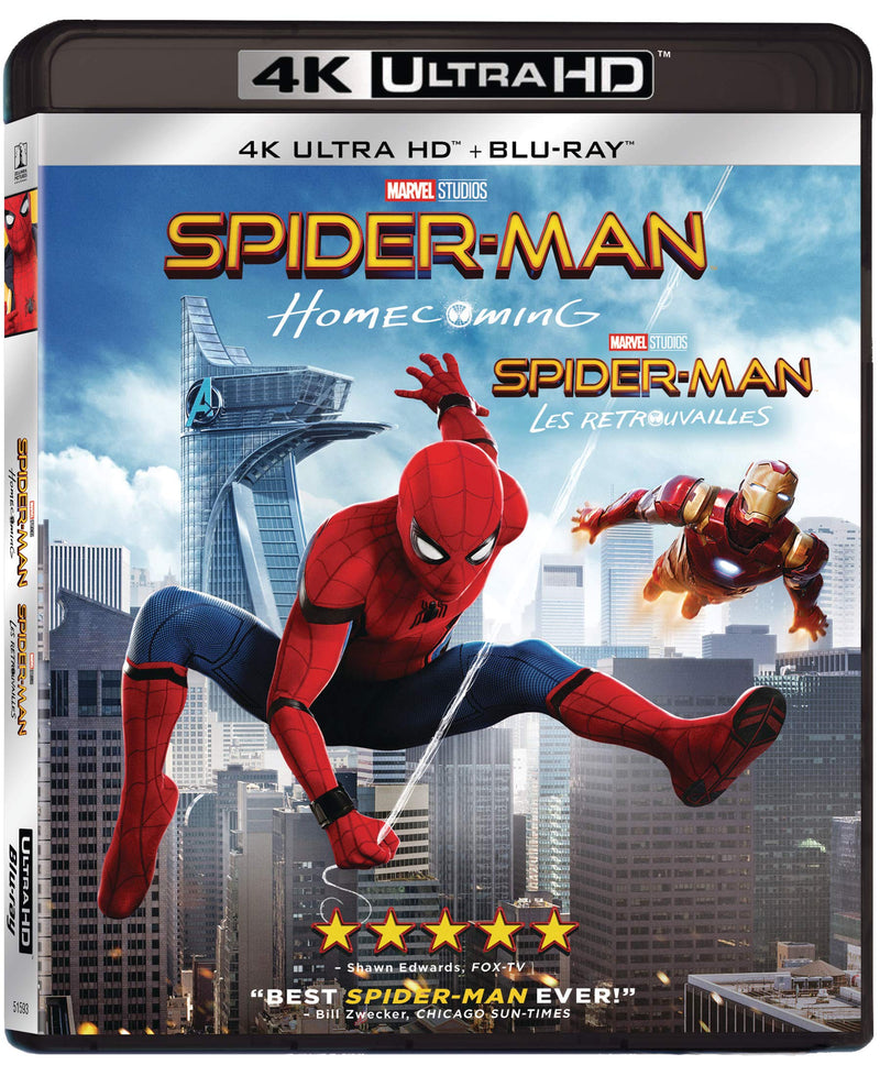 Spider-man Homecoming (2 Discs) - 4K (Used)