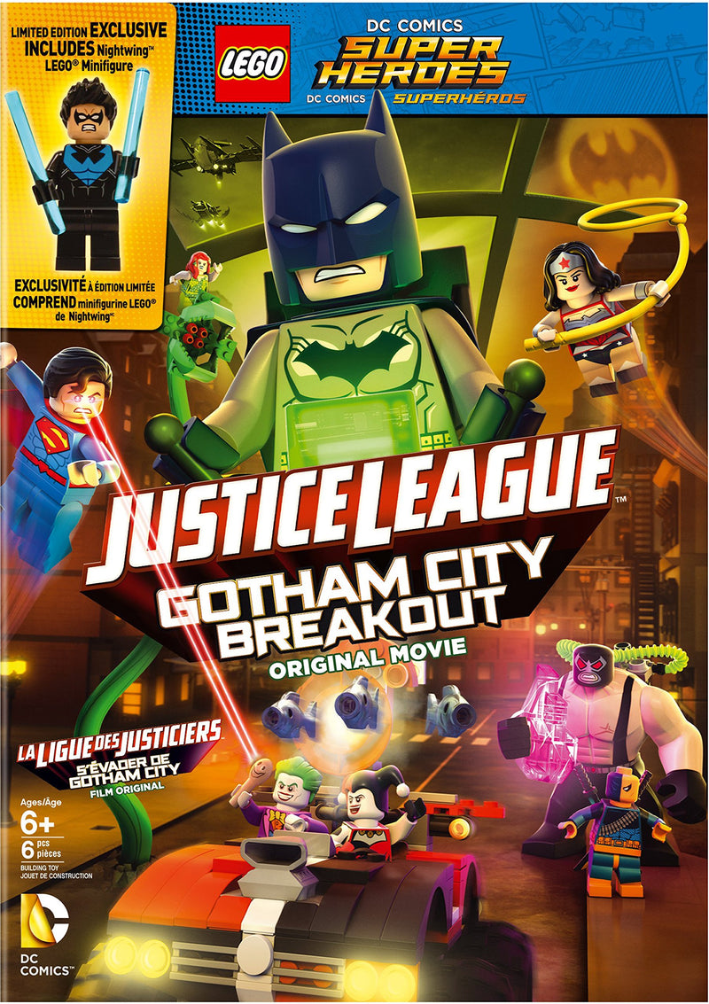 LEGO DC Comics Super Heroes: Justice League: Gotham City Breakout (BIL/DVD)