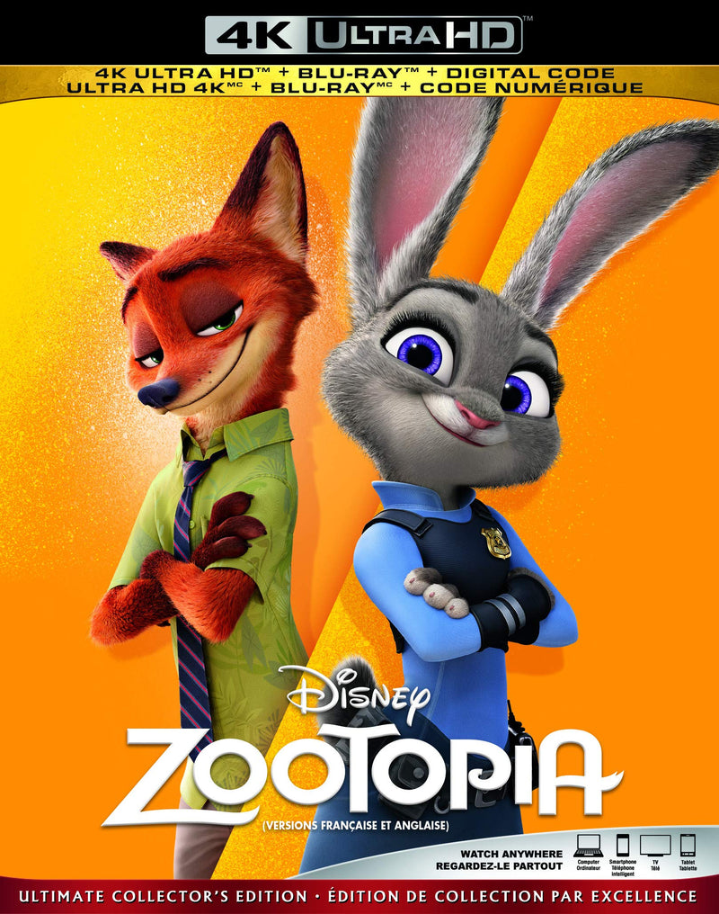 Zootopia [Blu-ray] (Bilingual)