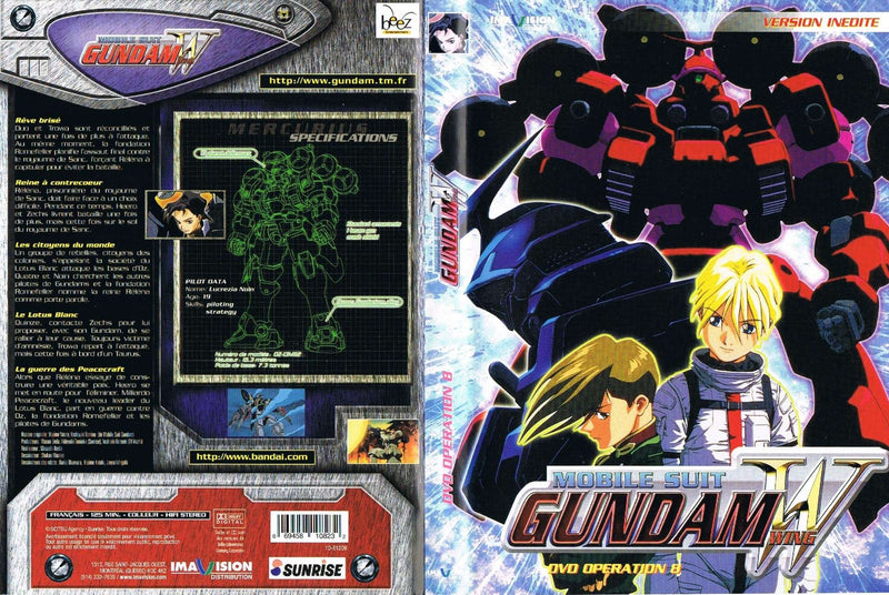 Gundam Wing V8 (Version française)