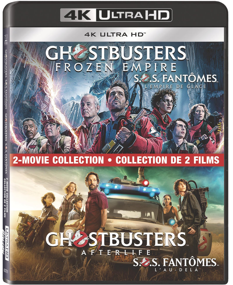 Ghostbusters: Afterlife + Ghostbusters: Frozen Empire - 4K