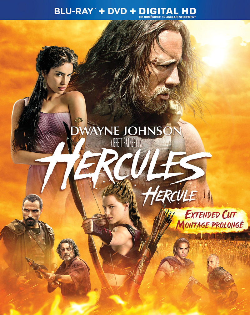 Hercules (Extended Cut) [Blu-ray + DVD + Digital Copy] (Bilingual)