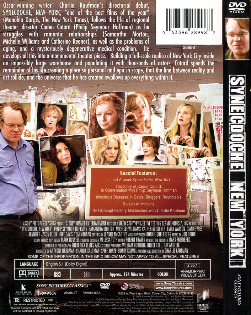 Synecdoche New York - DVD (Used)