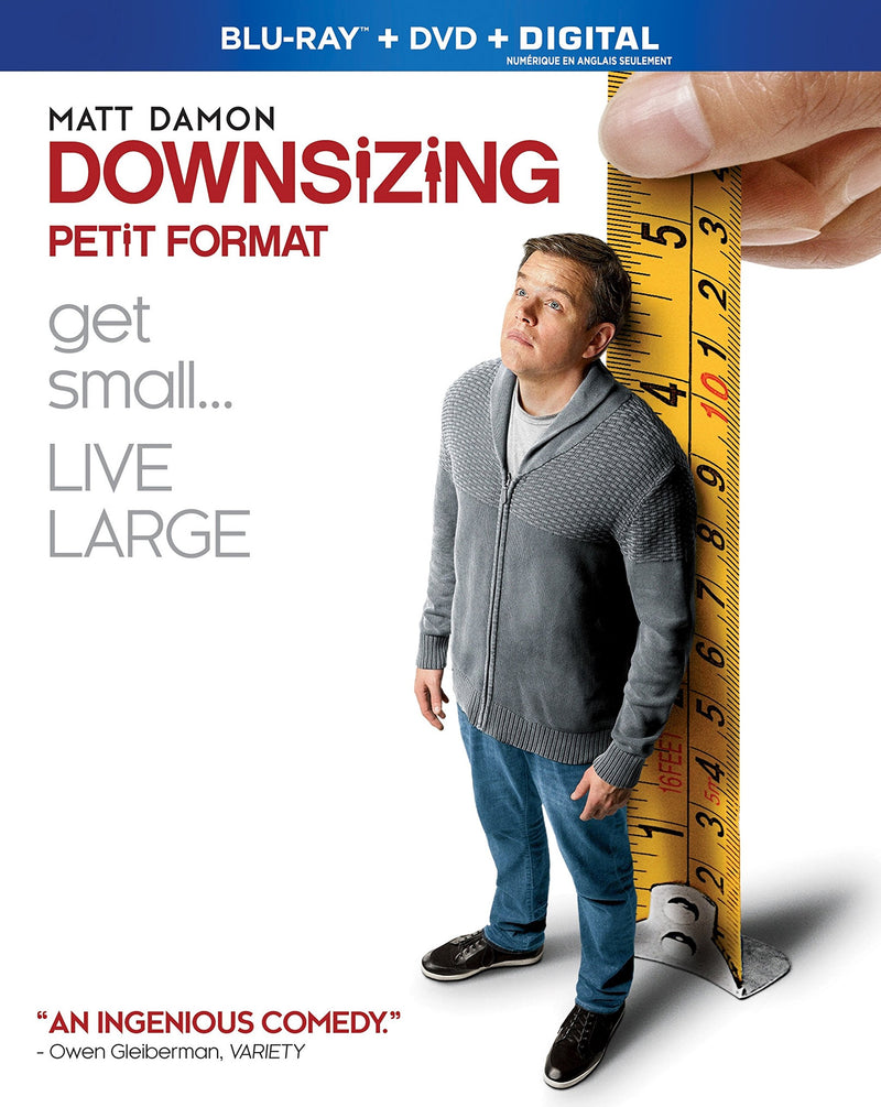 Downsizing - Blu-Ray/DVD (Used)