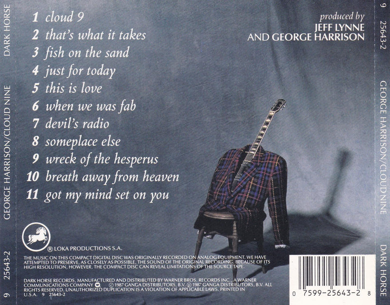 George Harrison / Cloud Nine - CD (Used)