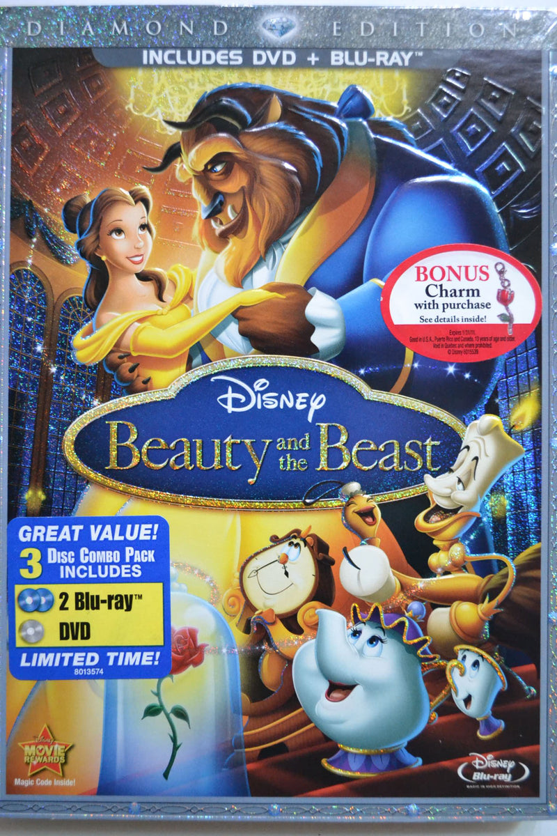 Beauty and the Beast: Diamond Edition - 3-Disc BD Combo Pack (2-Disc BD+DVD IN DVD Amaray) [Blu-ray]