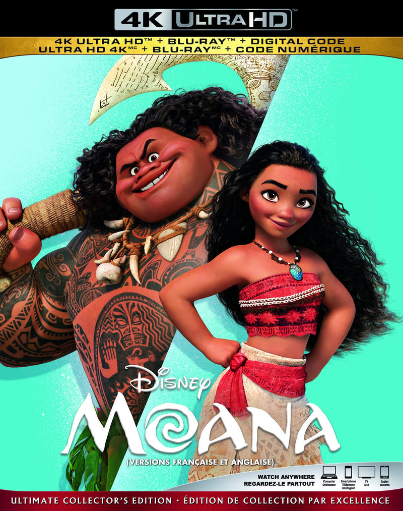 Moana - 4K/Blu-Ray