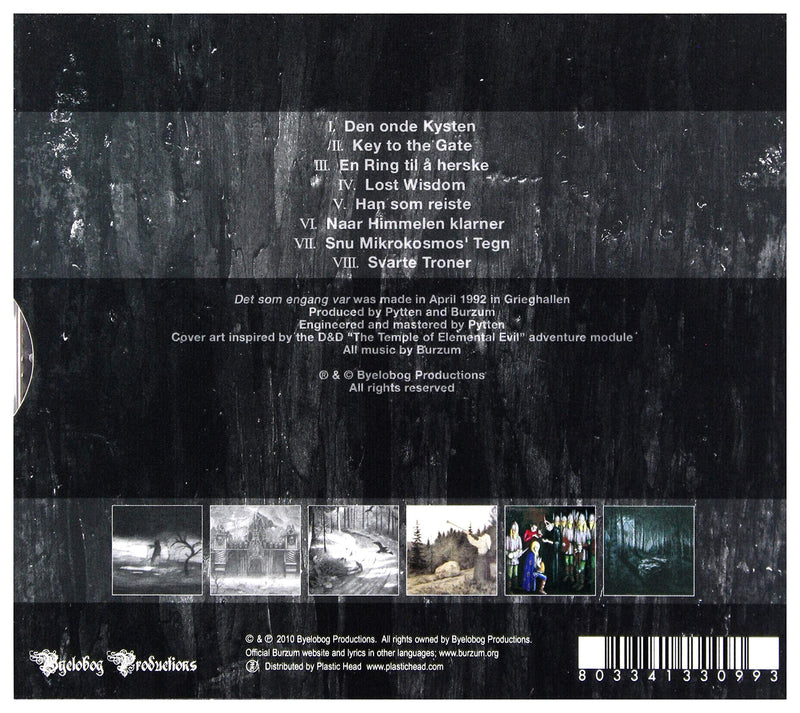 Burzum / Det Som Engang Var - CD