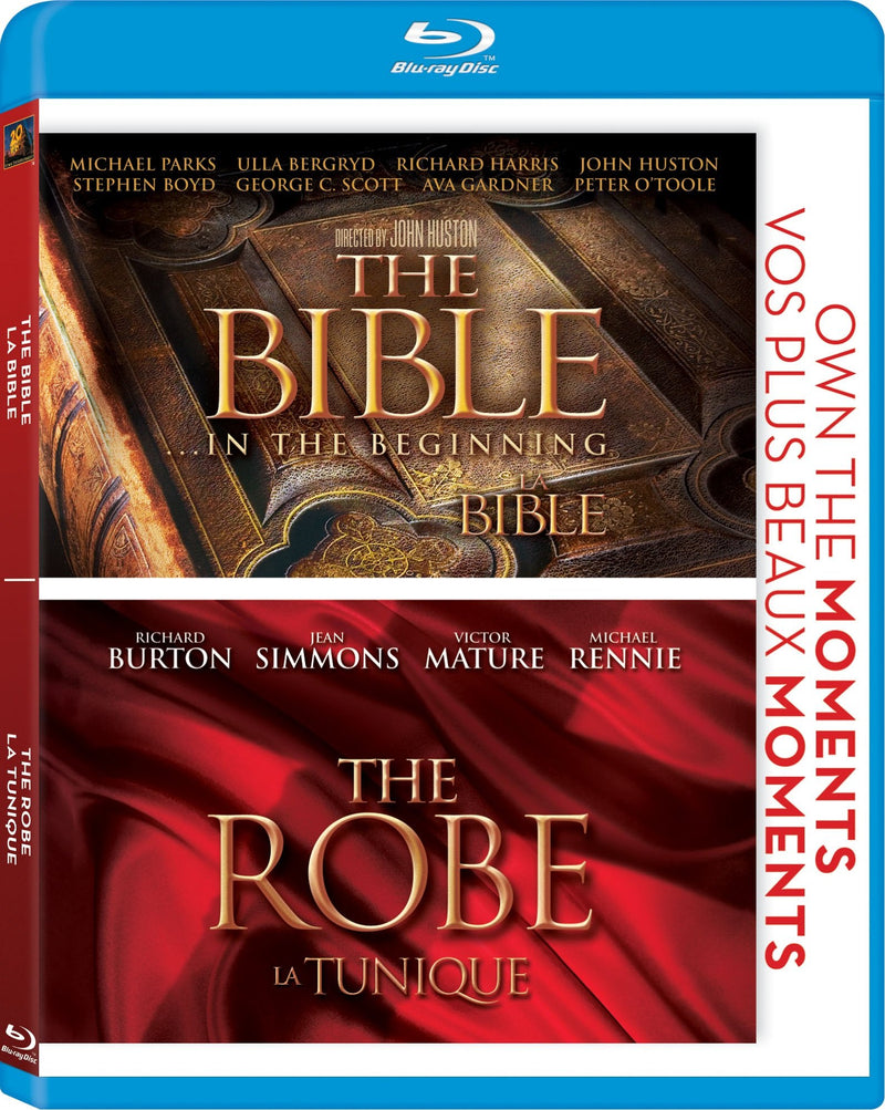 The Bible + The Robe Blu-ray