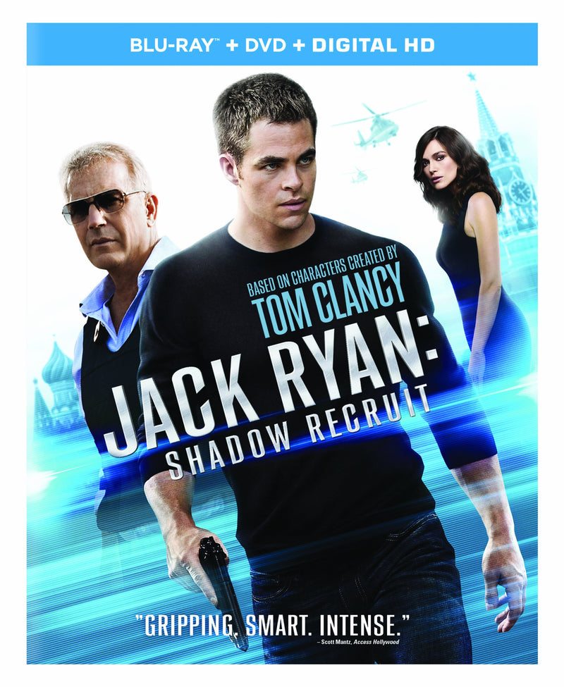 Jack Ryan: Shadow Recruit [Blu-ray + DVD + Digital HD] (Bilingual)