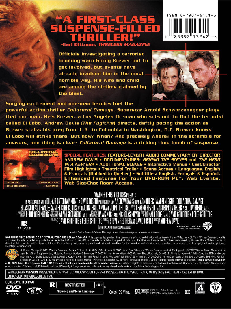 Collateral Damage (Widescreen) - DVD (Used)