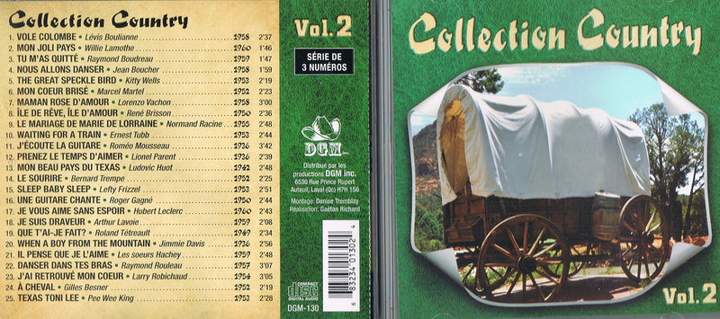 Collection Country Volume 2 (25 Titres Western, DGM)