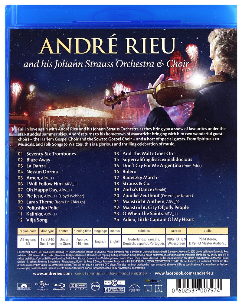 Under The Stars - Live In Maastricht V (Bluray) [Blu-ray]