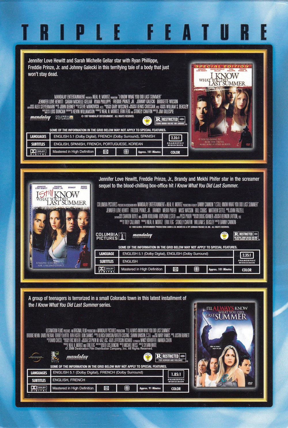 Multi Films Package – ID Shop.ca