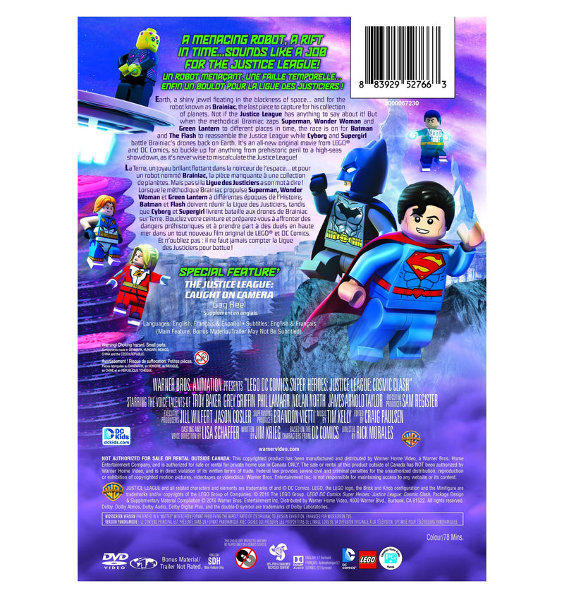 LEGO DC Comics Super Heroes: Justice League: Cosmic Clash [With Figurine] (Bilingual)