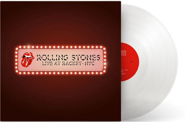 The Rolling Stones / Live At Racket, NYC - LP WHITE